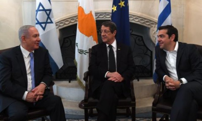 הפסגה המשולשת בקפריסין [צילום: קובי גדעון / לע"מ]