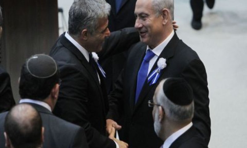 לפיד ונתניהו. צפוי מאבק לא קל [צילום: פלאש 90]