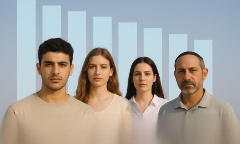 ירידה בפריון ומאזן הגירה שלילי [צילום: עיבוד: AI]