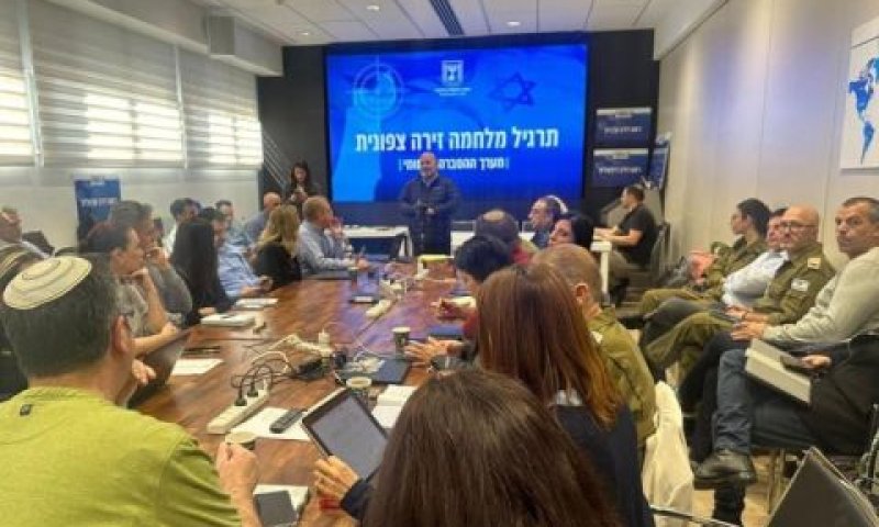 מאמץ רב מערכתי משולב [צילום: מערך ההסברה הלאומי]