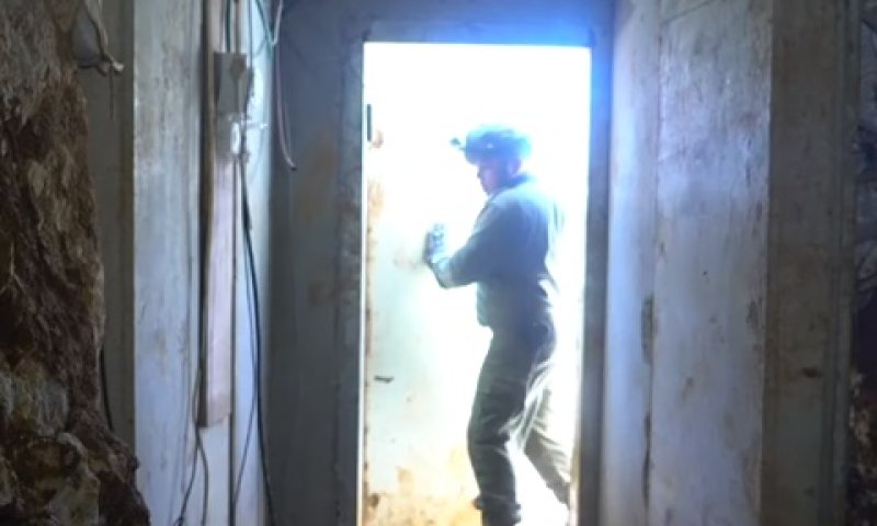 פתח המנהרה בגבול לבנון