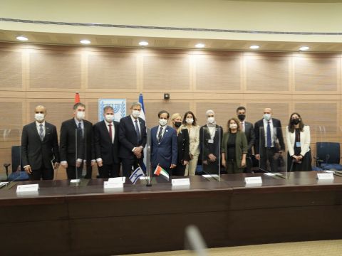 ביקור היסטורי [צילום: דני שם-טוב, דוברות הכנסת]