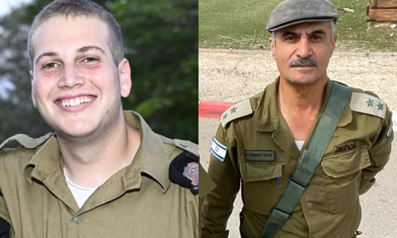 יצחק הרוש ואורן הרשקו ז"ל [צילום: דובר צה"ל]
