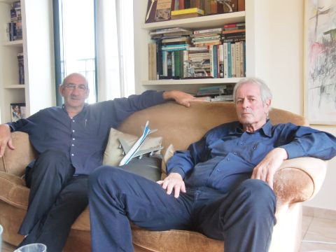 קמחי ופישר. מנעו התרסקות מטוס [צילום: מאיר חוטקובסקי]