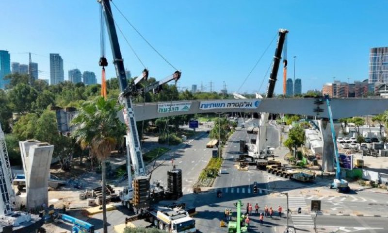 הרכבת הקלה מתקרבת [צילום: נת"ע]