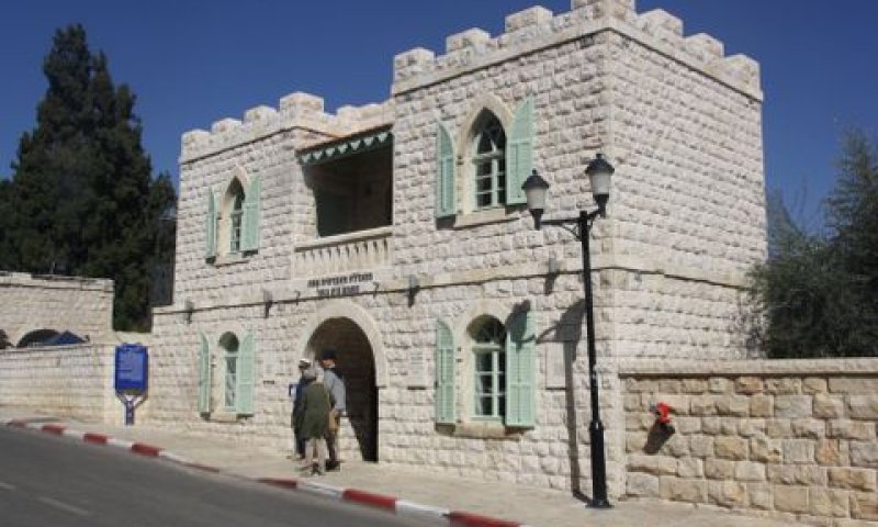 מבנה בית השער המשוקם [צילום: אורי בן ציוני - המועצה לשימור אתרים]