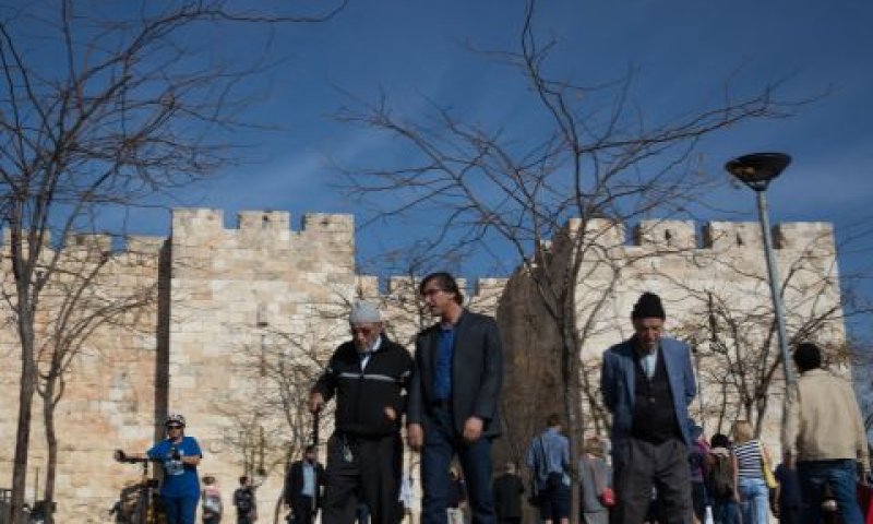תיירים בירושלים [צילום: נתי שוחט/פלאש 90]