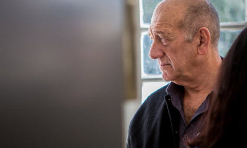 אולמרט. ישוחרר באוגוסט? [צילום: אוליבייר פיטוסי, פלאש 90]