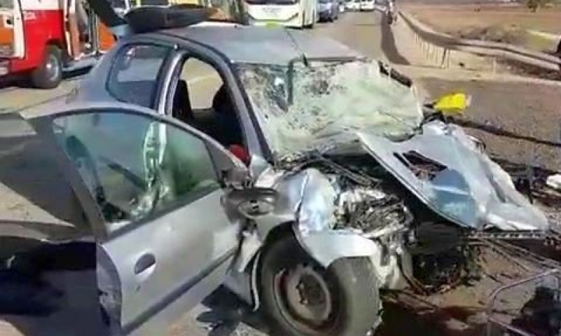 התאונה הקטלנית בכביש 383[צילום: תיעוד מבצעי מד"א]