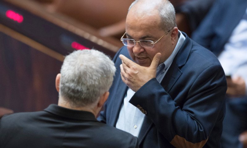 טיבי ולפיד. מתואמים באופוזיציה [צילום: יונתן זינדל/פלאש 90]