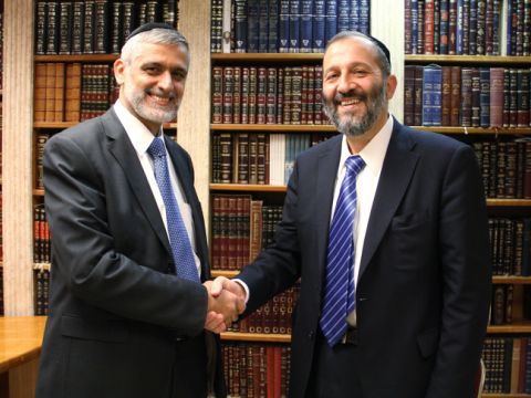 דרעי וישי. היוצרות התהפכו [צילום: פלאש 90]