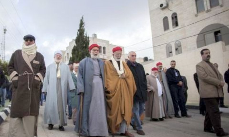 נכבדי העדה השומרונית [צילום: פלאש 90]