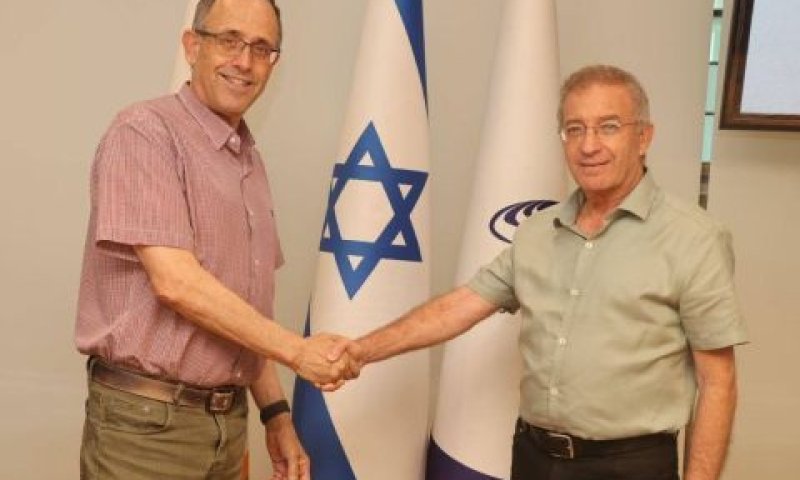 חיים גליק, מאיר שפיגלר [צילום: יוסי וייס]
