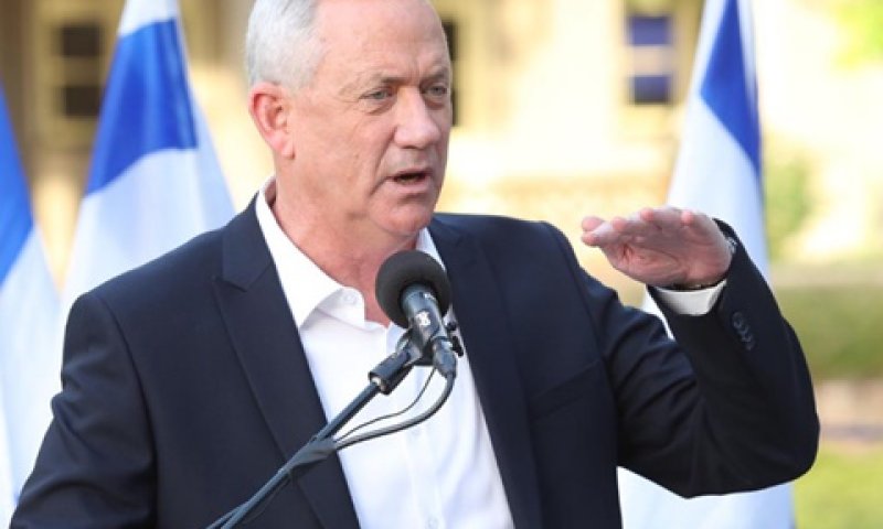 גנץ. מחויב למנוע מלחמת אחים [צילום: עודד קרני, לע"מ]
