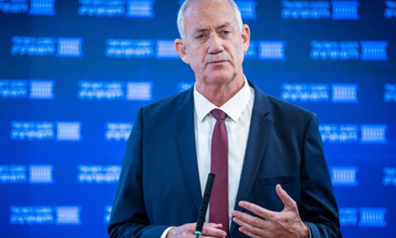 גנץ. "פיגוע מבצעי ומשילותי" [צילום: יונתן זינדל/פלאש 90]
