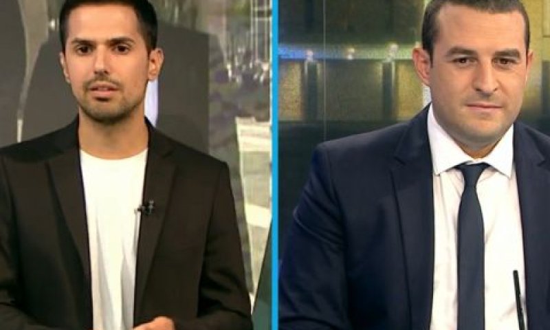 ח"כ כלפון ונדב אלימלך [צילום: מן הטלוויזיה]