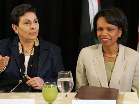 רייס וחנאן עשראווי [AP]