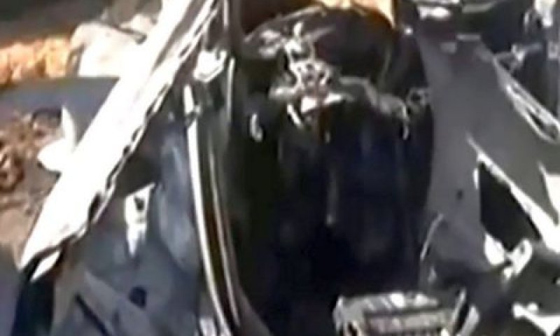 שיירת הרכב של חיזבאללה שהותקפה