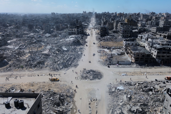 רצועת עזה כיום [צילום: AP]