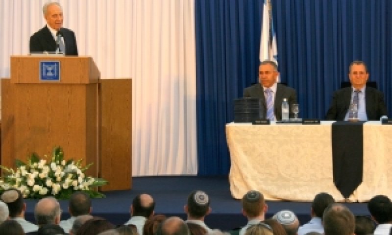 טקס הענקת פרס בטחון ישראל [צילום: פלאש 90]