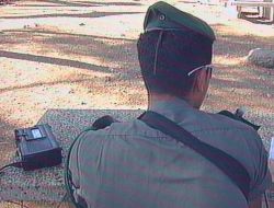 שוטר מג"ב שלכד את הדוקר