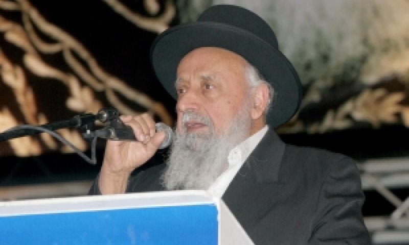 הרב בעדני. לא ביהרג ובל יעבור [צילום: יניב לוי]