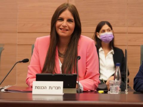 היוזמת, ח"כ קרן ברק [צילום: דני שם-טוב/דוברות הכנסת]
