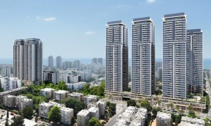 הדמיית הפרויקט בנתניה [צילום: קסם הדמיות]