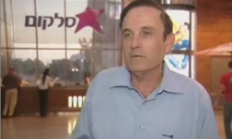 עמוס שפירא, מנכ"ל סלקום [צילום: ערוץ 2]