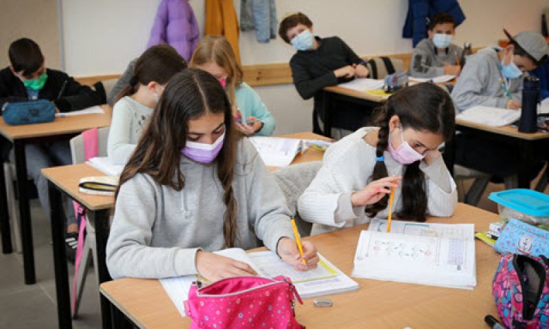 התלמידים מצויים בסיכון מיוחד [צילום אילוסטרציה: גרשון אלינסון, פלאש 90]