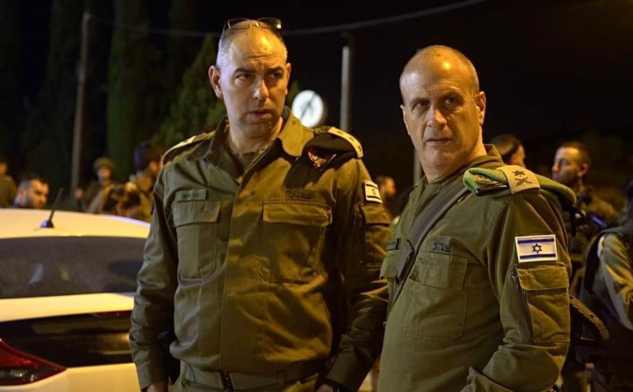 תחקיר סמוך לאתר הפיגוע [צילום: דובר צה"ל]