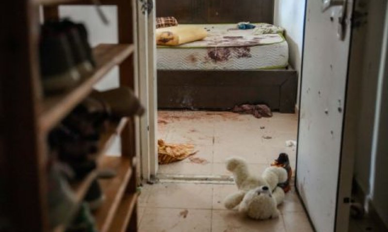 מראות הטבח בכיסופים [צילום: אריק מרמור/פלאש 90]