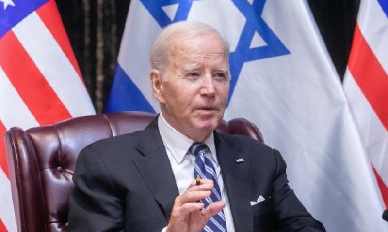 ביידן. כרטיס אדום לאירן [צילום: מרים אלסטר/פלאש 90]