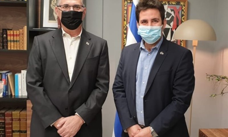 ברקוביץ' וגדעון סער, היום [צילום: תקווה חדשה]