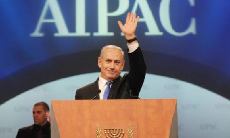 בנימין נתניהו בכינוס איפא"ק. גידול בתרומות לישראל [צילום: פלאש 90]