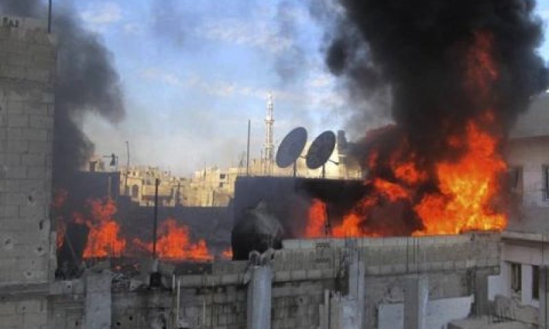 הקרבות משתוללים [צילום: AP]