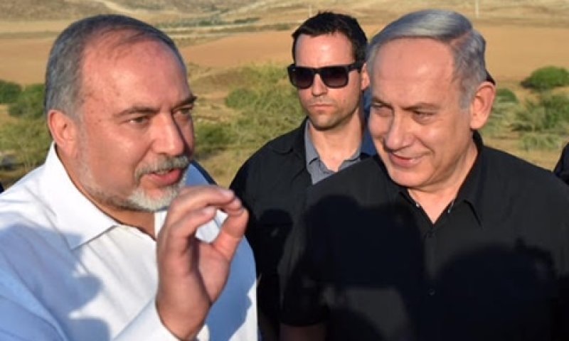 נתניהו וליברמן [צילום: אריאל חרמוני, משרד הביטחון]