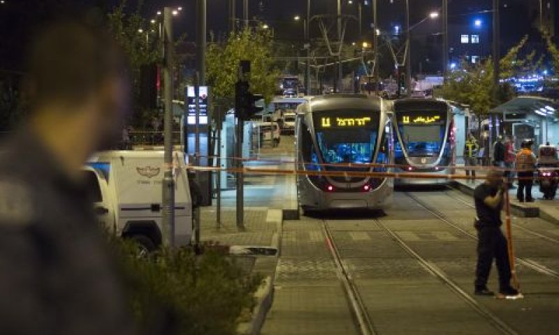 פיגוע הדריסה בירושלים [צילום: פלאש 90]