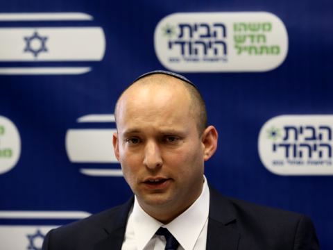 בנט: המפסיד הפוליטי הגדול [צילום: פלאש 90]