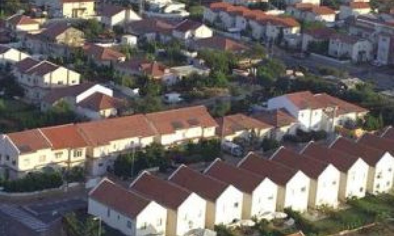 בתים בצורן [צילום: משה מילנר/לע"מ]