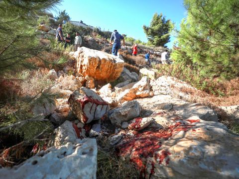 בית ענאן לאחר פעילות צה"ל במקום [צילום: פלאש 90]