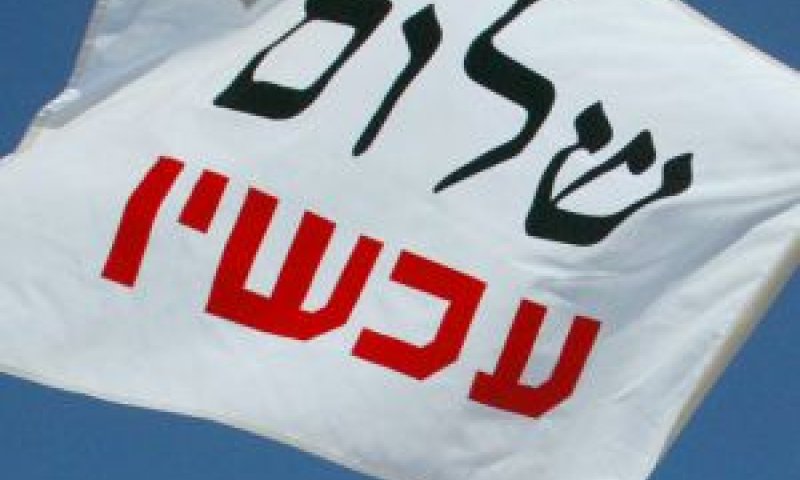 שלום עכשיו. הגנת הבעת הדעה [צילום: פלאש 90]