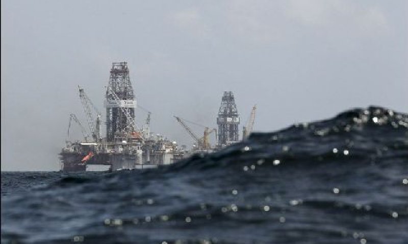 מצוף ימי לקליטת גז טבעי. מתקן בעל משמעות אסטרטגית [צילום: AP]