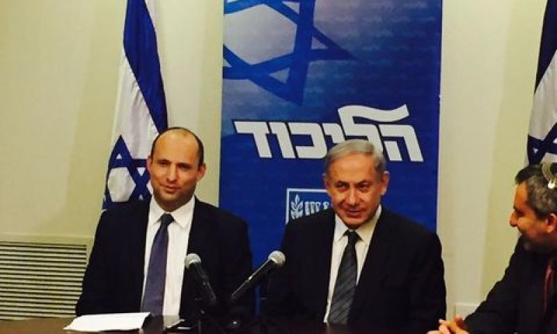 נתניהו ובנט בימים אחרים
