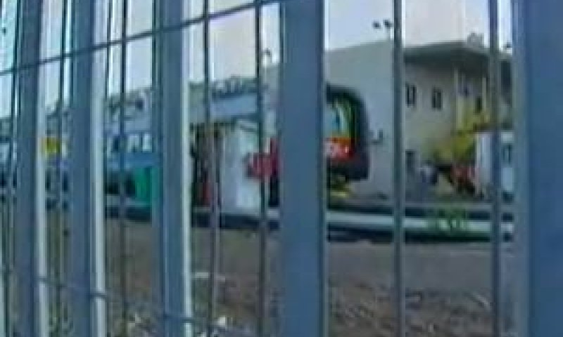 רכבת בתחנת תדלוק [צילום: ערוץ 2]