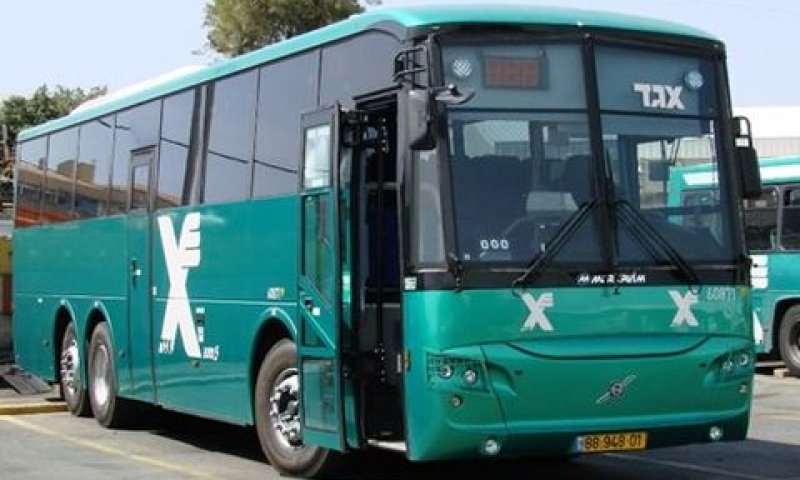 אוטובוס ממוגן ירי של אגד [צילום: באדיבות אתר אגד02]
