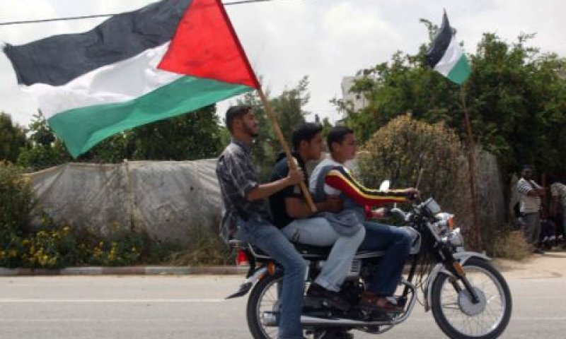 הישג פלשתיני מול ישראל [צילום: פלאש 90]