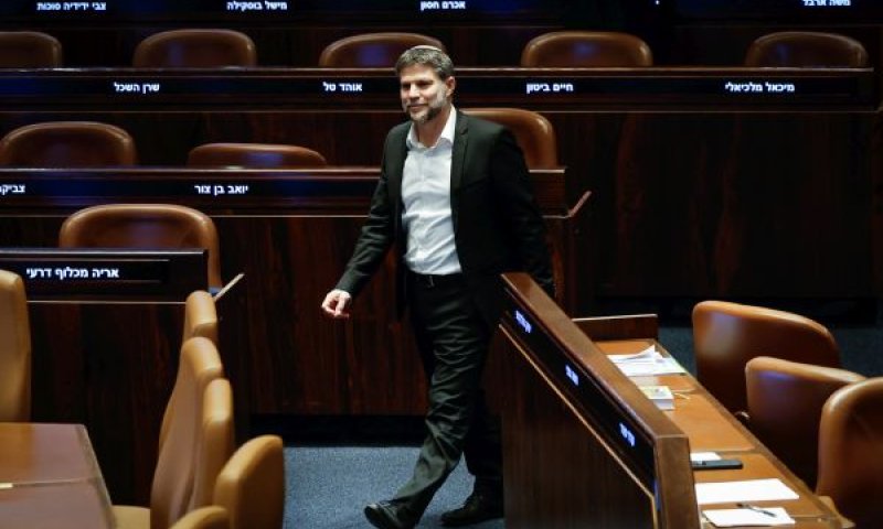 סמוטריץ. בתחום אחריותו [צילום: אורן בן-חקון/פלאש 90]