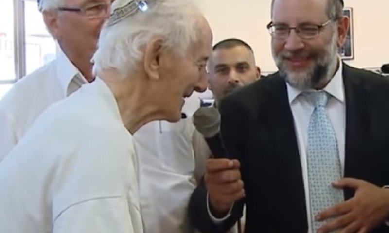 חנוך אלבלק ז"ל בשנת 2015