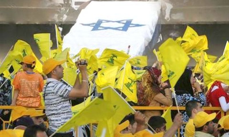 עצרת תומכי חיזבאללה בנבטייה בלבנון [צילום: AP]